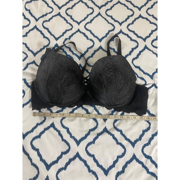 Torrid Curve Women's Black Snake Print Padded Bra - 46DD - Picture 4 of 10